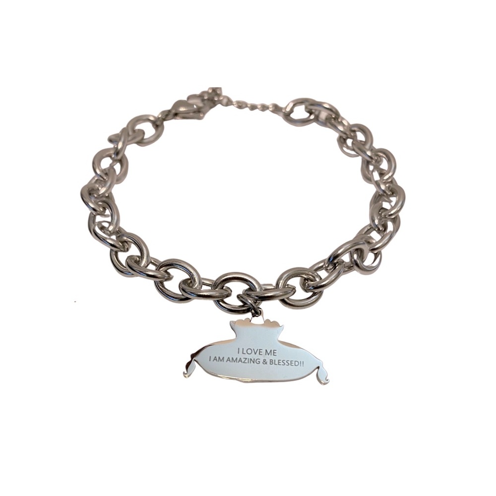 Charm Bracelet I Love Me.  I am Amazing & Blessed